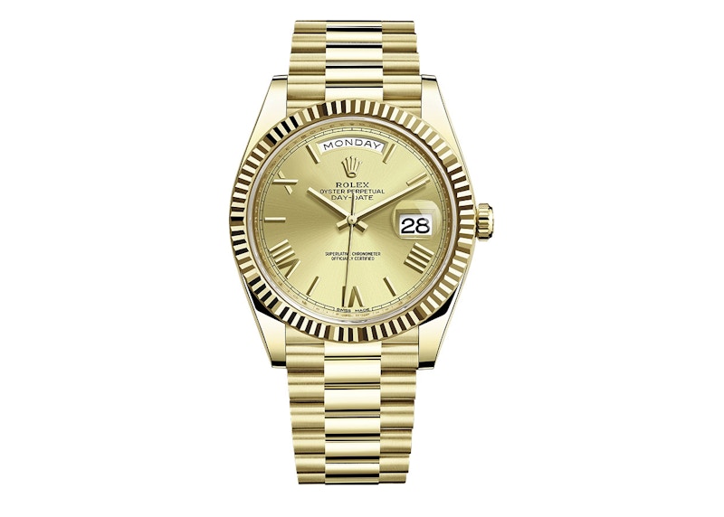 Rolex perpetual day discount date 40 price