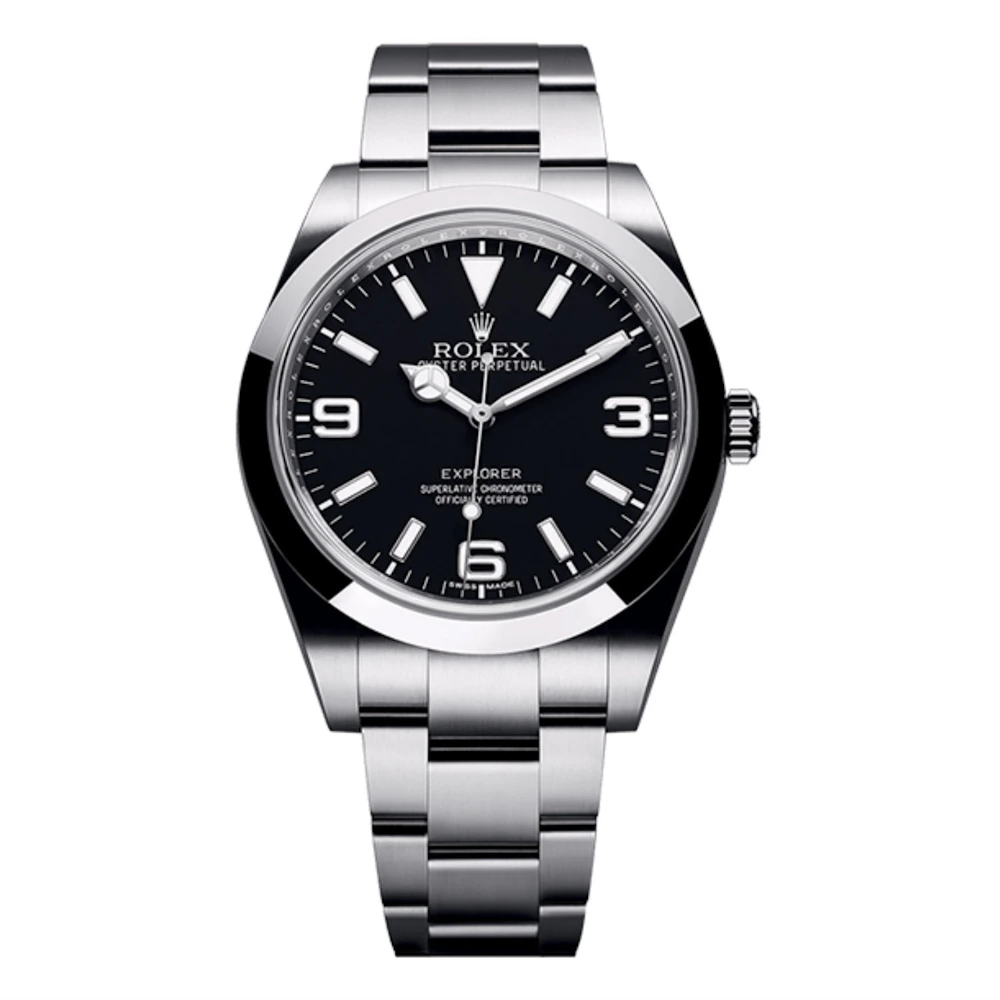 sygdom Lionel Green Street Ægte Rolex Explorer 214270 - 39mm in Stainless Steel - US