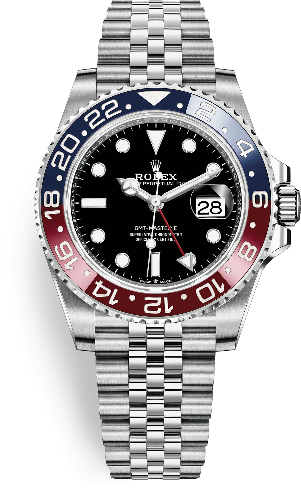 Rolex GMT-Master II 126710BLRO - 40mm in Stainless Steel - US