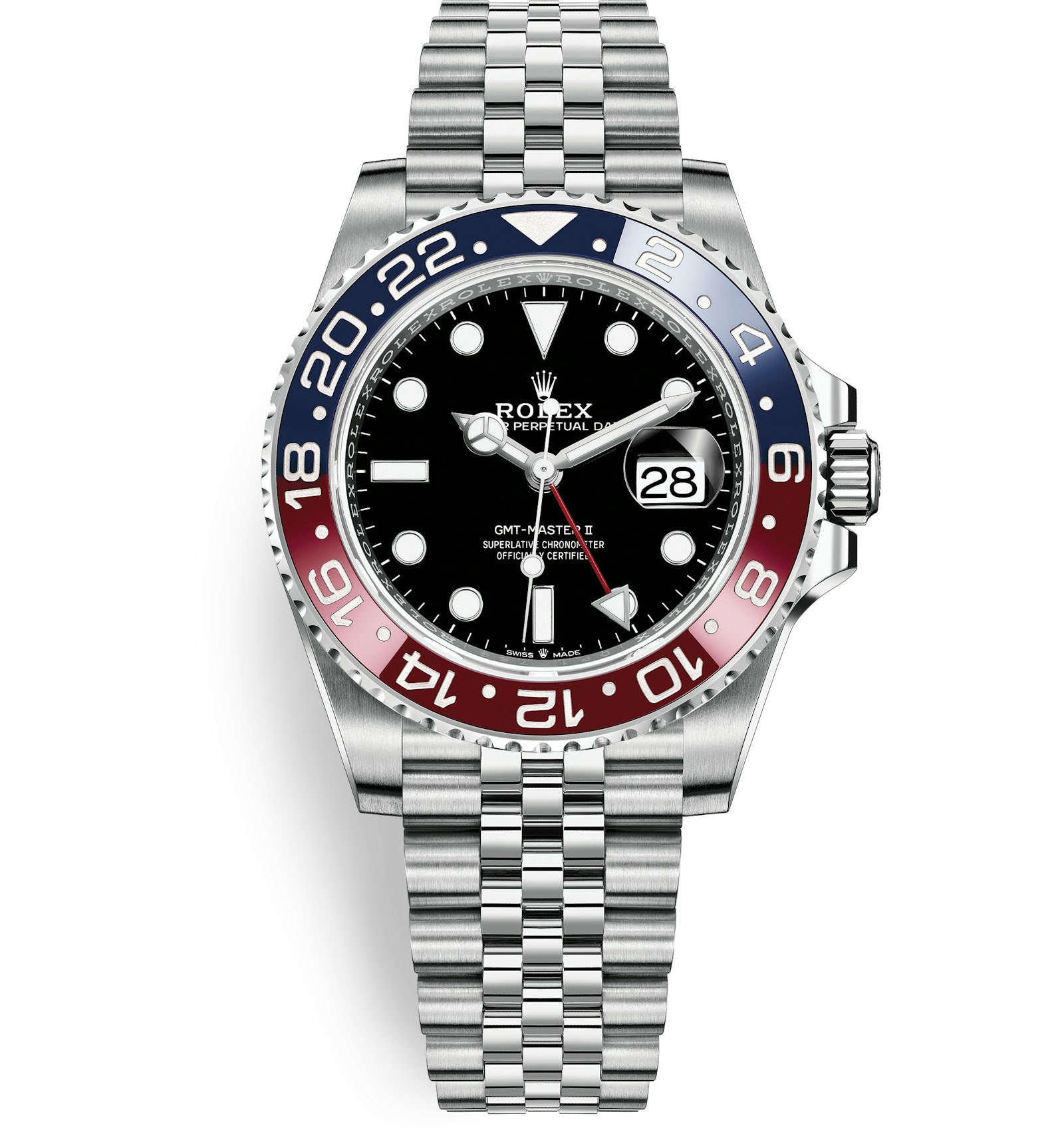 Rolex GMT-Master II 126710BLRO - 40mm in Stainless Steel - US