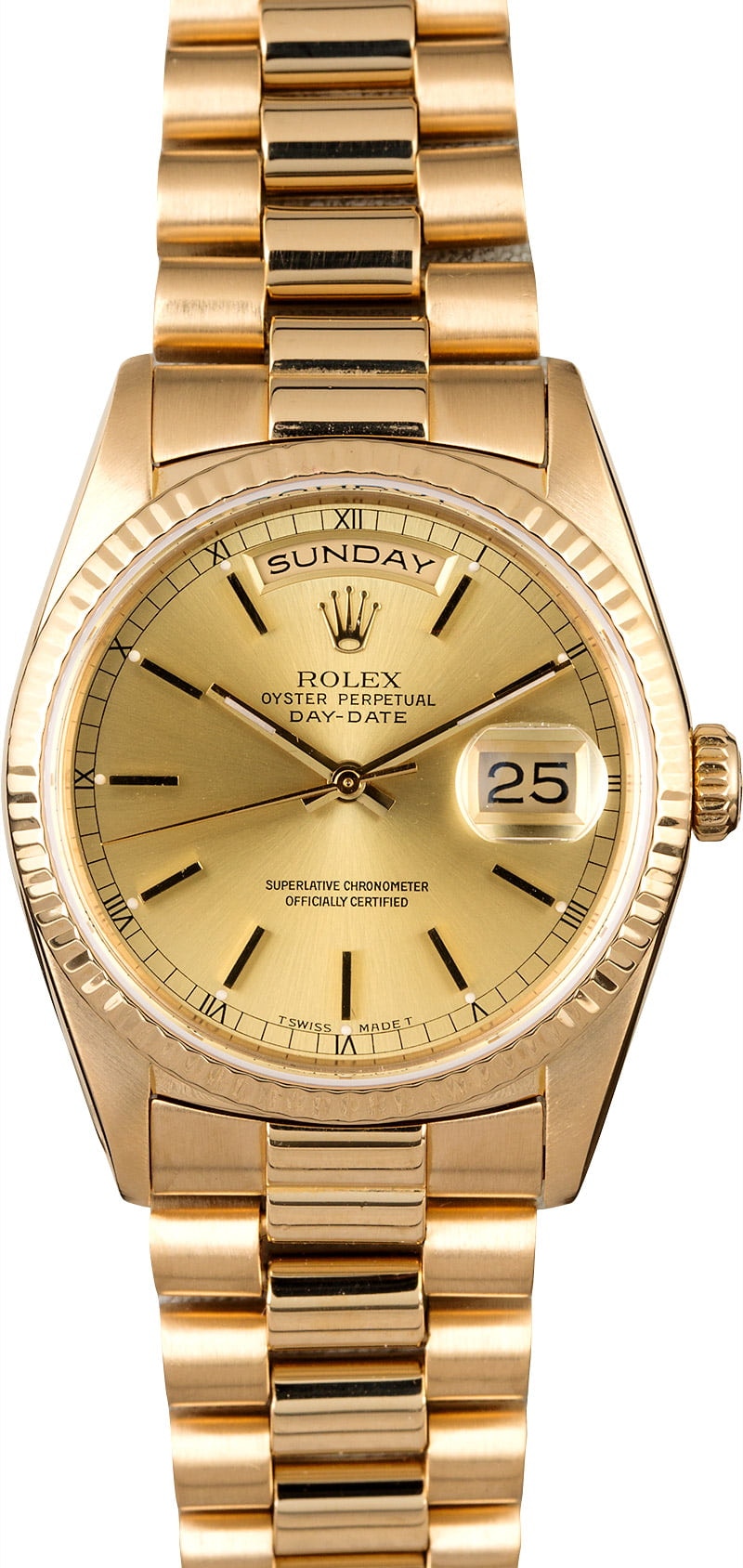 Rolex hot sale president day