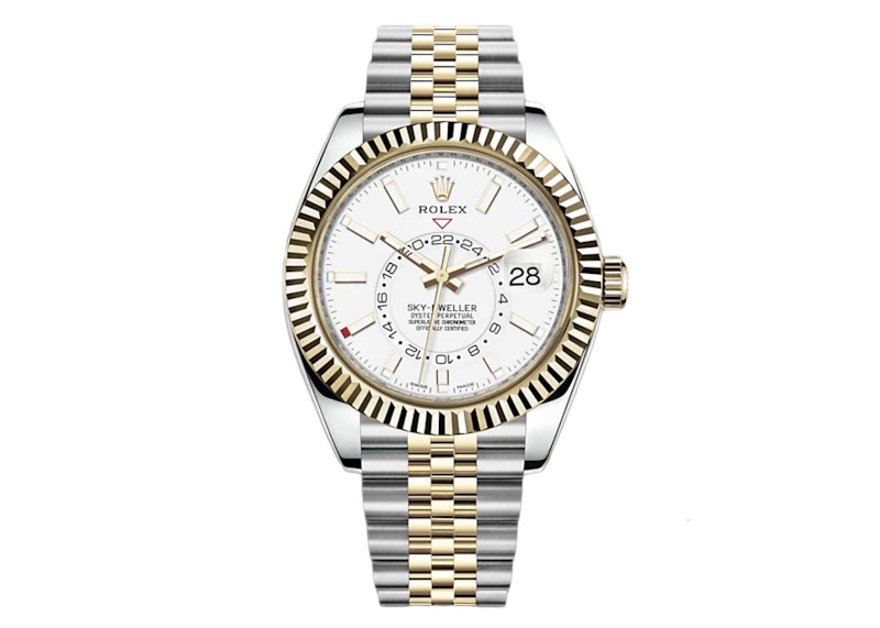 Rolex Sky Dweller 326933 42mm in Yellow Gold Steel CN