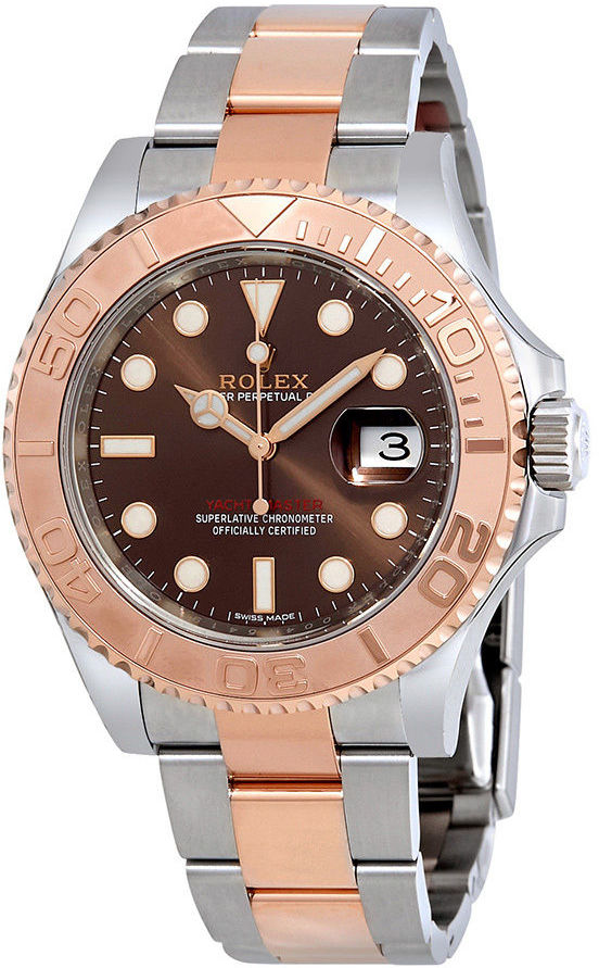 rolex yachtmaster rose gold chocolate