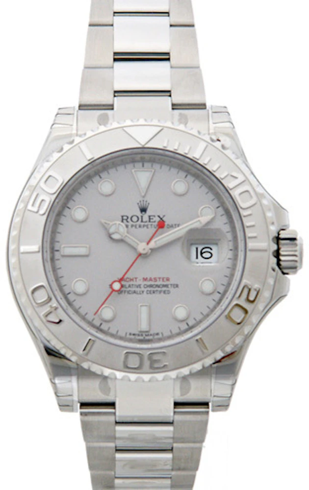 Rolex Yacht-Master ref. 116622 “Platinum Dial, Full Size, New