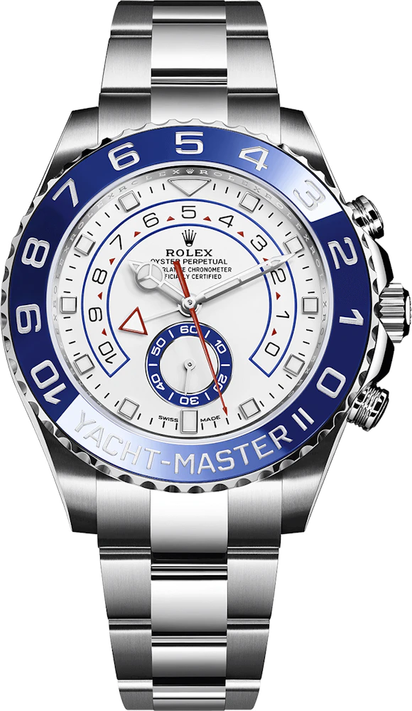 Rolex Yacht-Master II 44mm stainless steel with a bidirectiona for  $18,999 for sale from a Private Seller on Chrono24