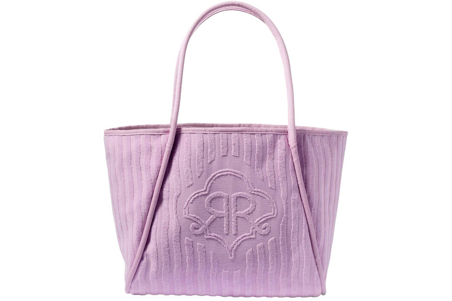 Roller Rabbit x Target Striped Large Terry Beach Tote Bag Lavender ...