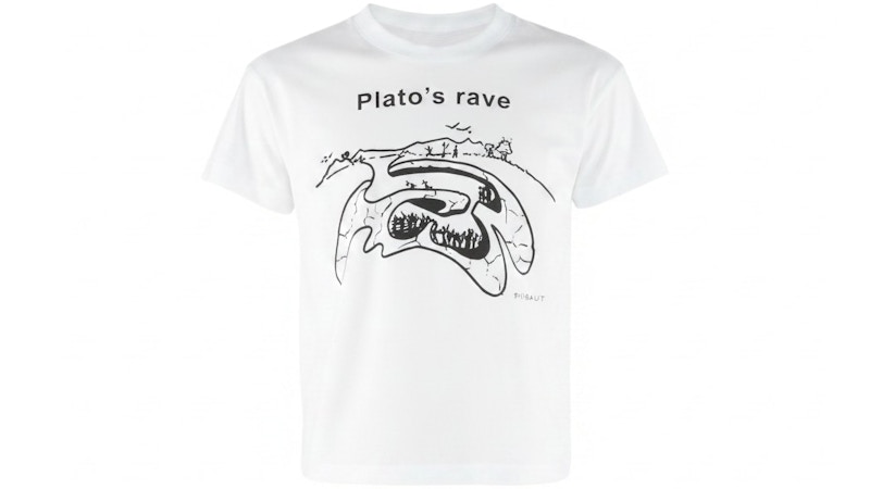 Rombaut Platos Rave Baby Tee White