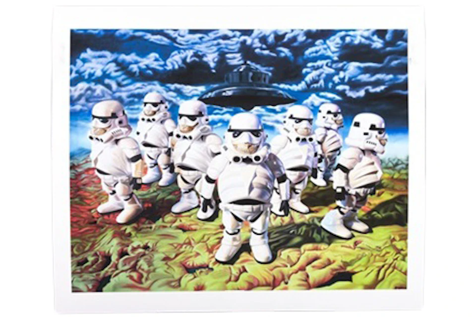 Ron English Grin Guard Print (Signed, Edition of 150)