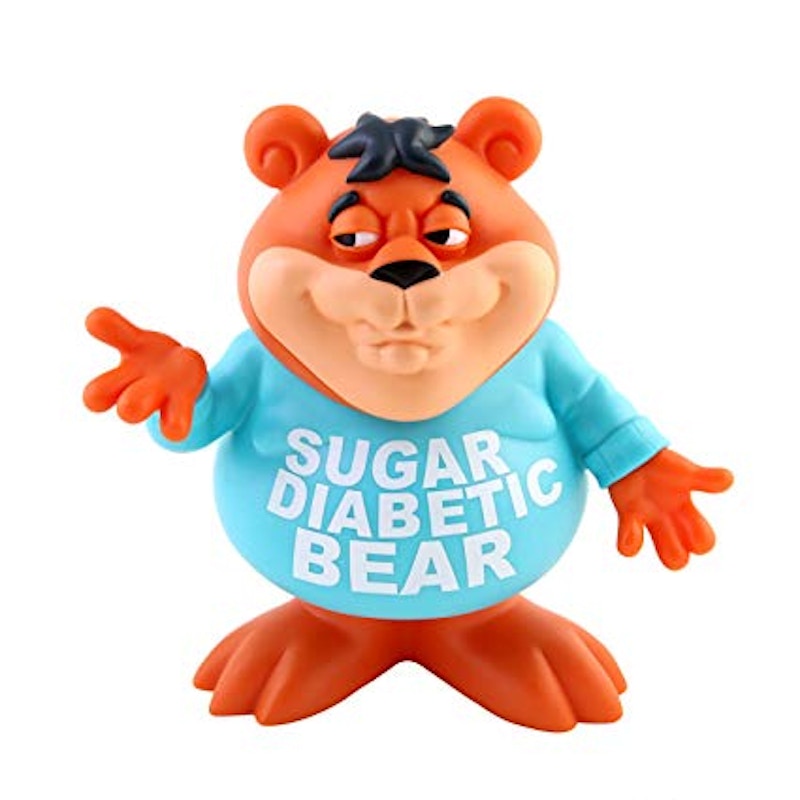 Ron English Popaganda Cereal Killers Sugar Diabetic Bear Figure (8