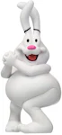 Ron English Popaganda Cereal Killers Tricky The Obese Rabbit Figure (8 Inch) White