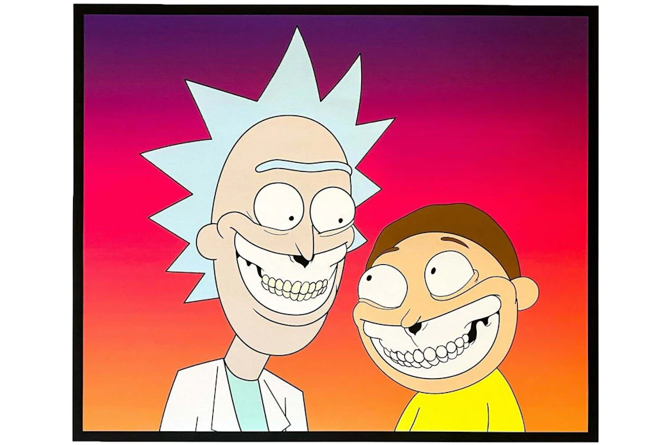 Ron English Rick & Morty Grin Print (Signed, Edition of 50)