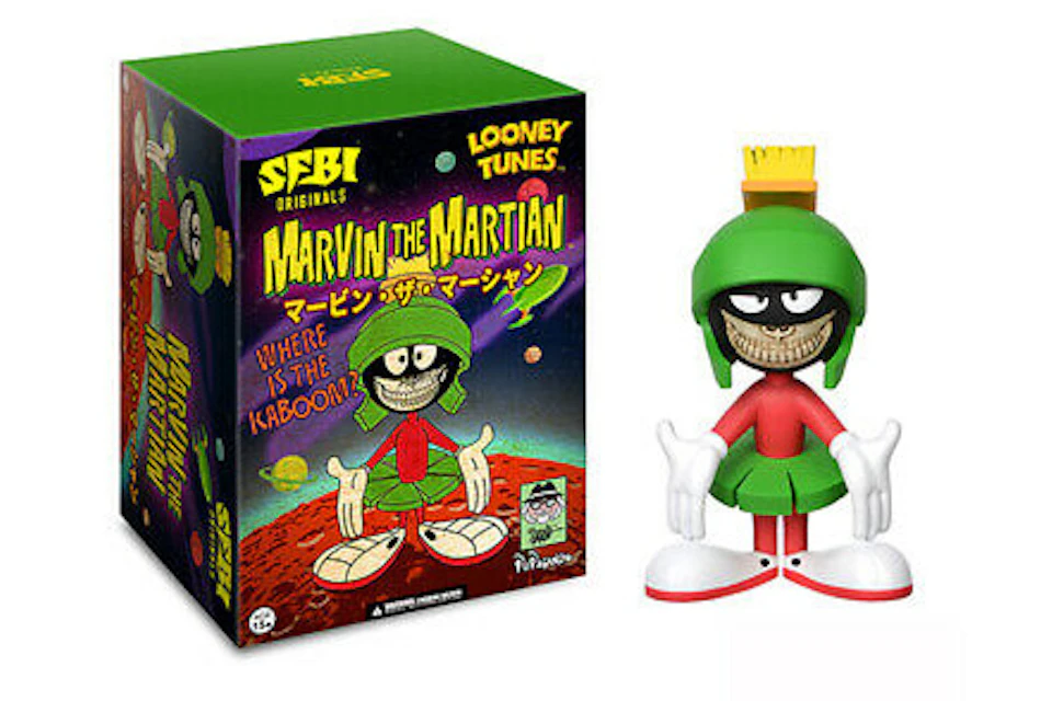 Ron English x Looney Tunes Marvin The Martian Figure