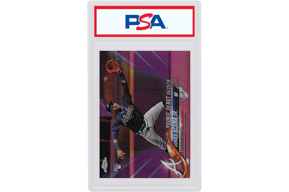 Ronald Acuna 2018 Topps Chrome Update Rookie Pink #HMT31