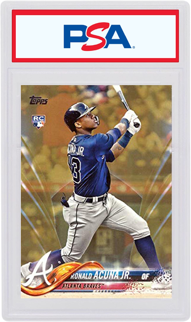 Ronald Acuna 2018 Topps Aggiornamento Rookie Oro /2018 #US250