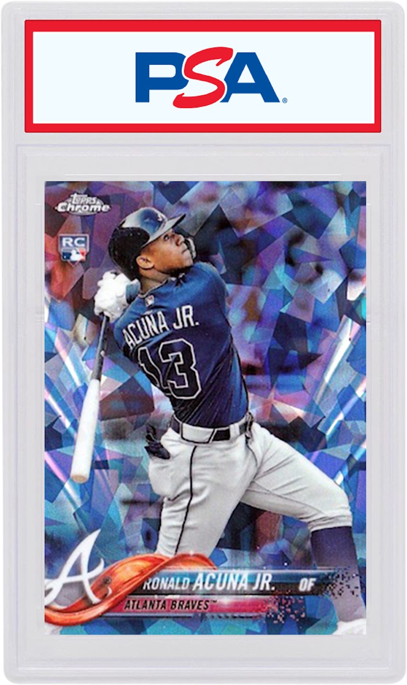 2018toppsChrome Ronald Acuna Jr RC（2018 Topps Chrome