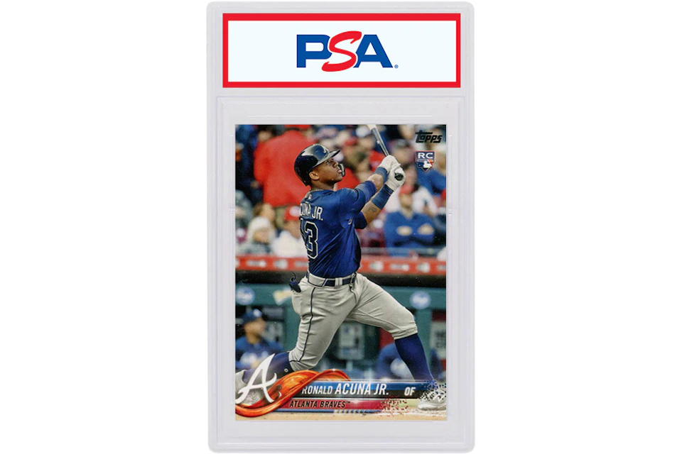 Ronald Acuna Jr. 2018 Topps Rookie #698