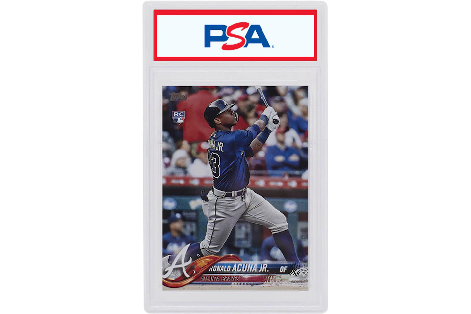 Ronald Acuna Jr. 2018 Topps Update Rookie #US250