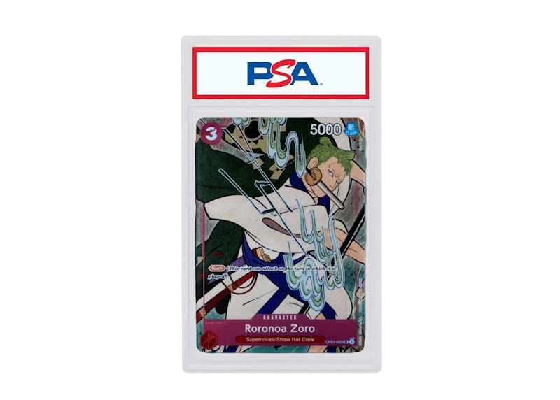 Roronoa Zoro 2024 One Piece EN 1st Anniversary Set English Version
