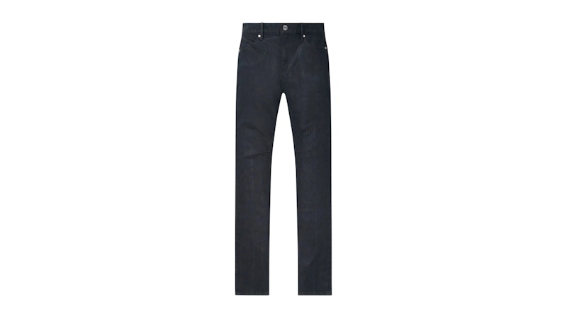 Pre-owned Rta Men's  Clayton Jean In Coated Black