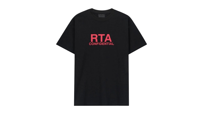 RtA Colin Oversized S/S Case File Tee Black