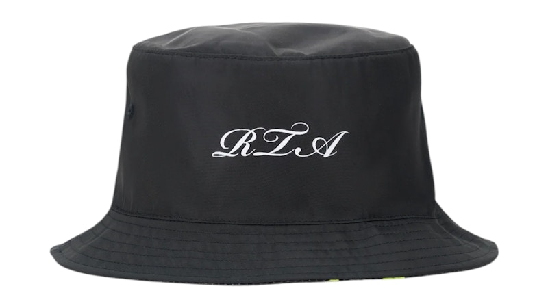 RtA Marcus Bucket Hat Black Cursive Rta