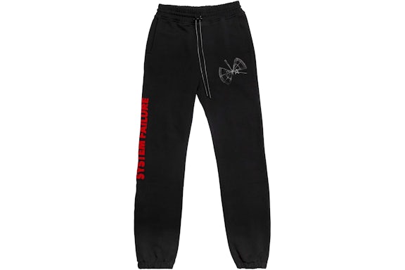 RtA Owen - System Failure Sweatpants Black