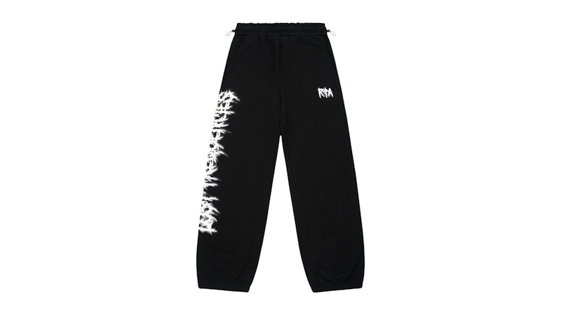 Pre-owned Rta Men's Rafa Cyber Lost Frequencies Pant In Black