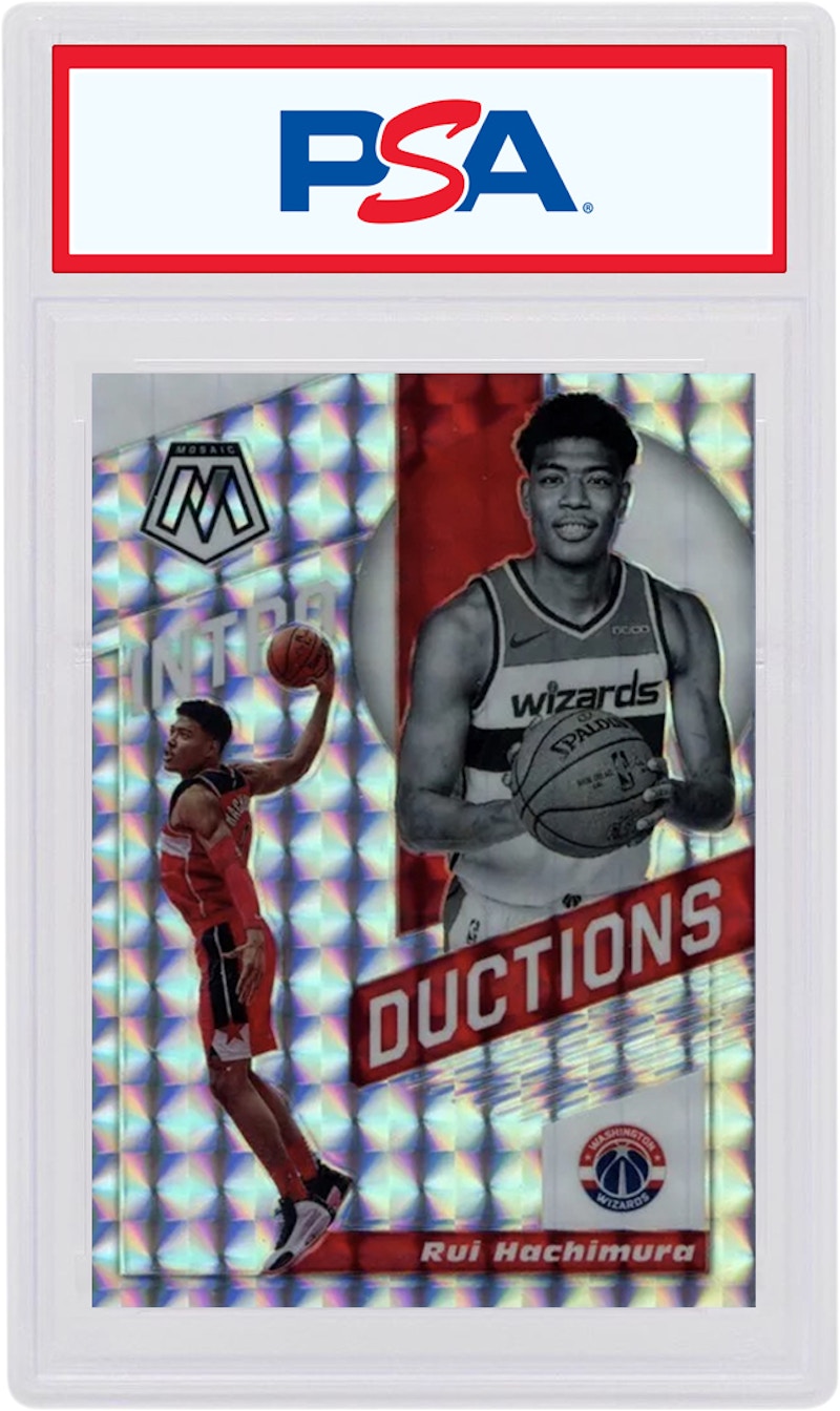 Rui Hachimura 2019 Panini Mosaic Introductions Rookie Mosaic #6 (PSA or BGS Graded)
