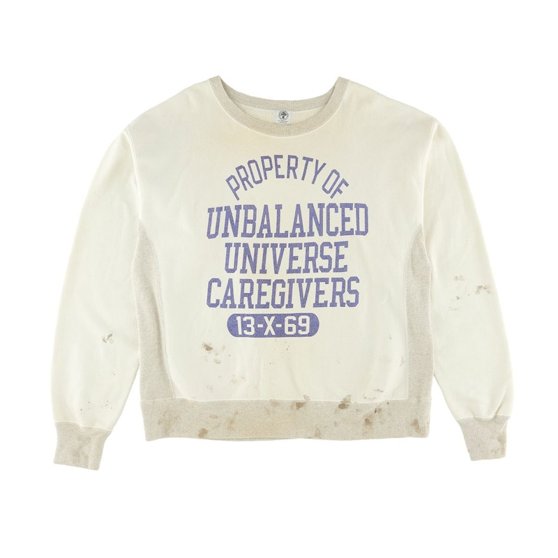 saint mxxxxxx　college sweatshirts Saint Mxxxxxx College Sweatshirt White Men's - SS22 - GB