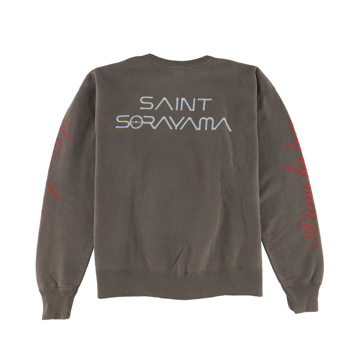 Saint Mxxxxxx x Hajime Sorayama Sweatshirt Faded Black