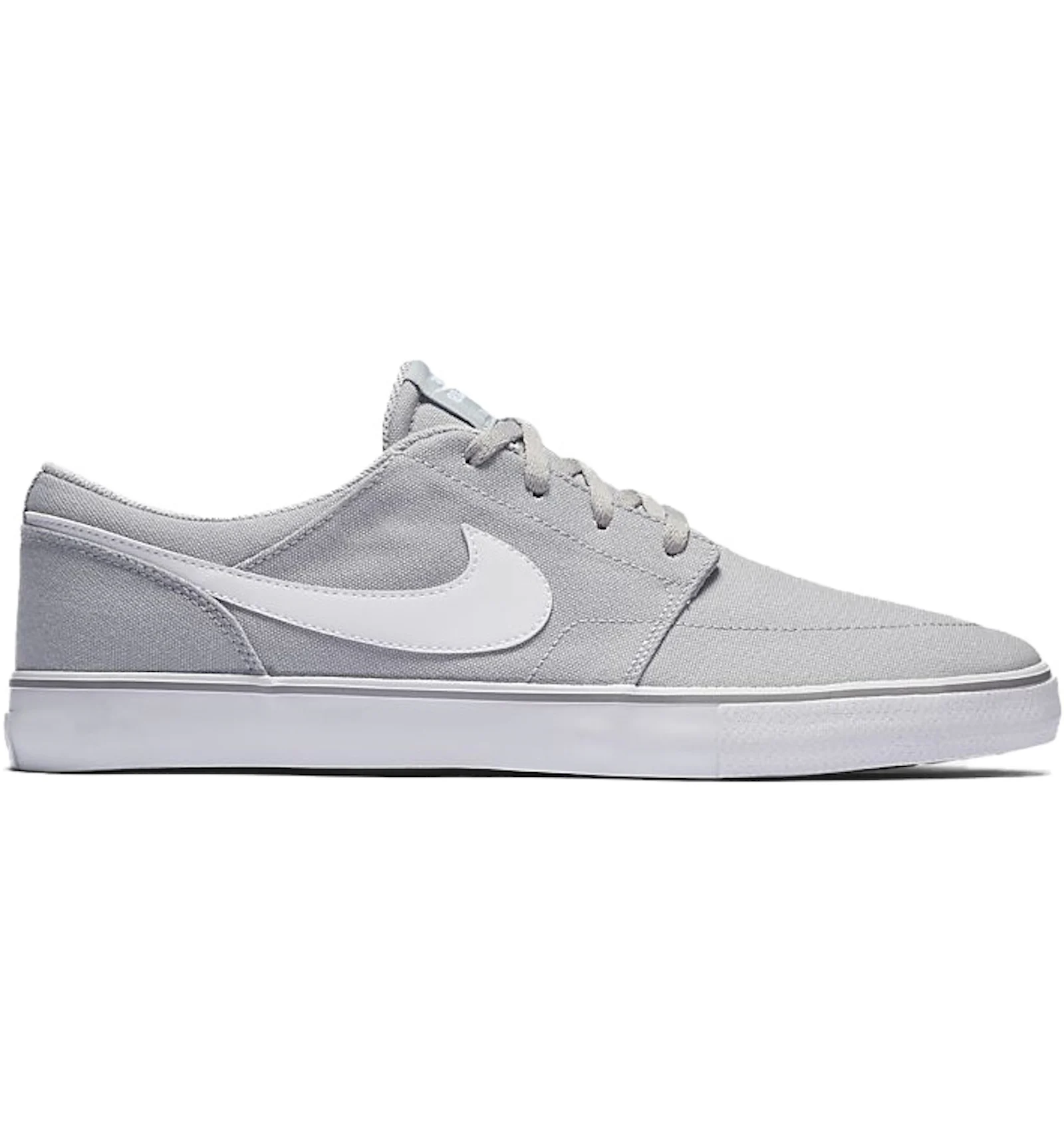 Nike sb portmore 2 solarsoft mid canvas white Clearance