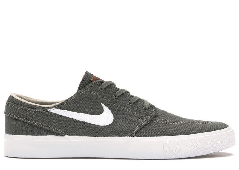 Nike SB Zoom Stefan Janoski Canvas RM Medium Olive Men's - AR7718