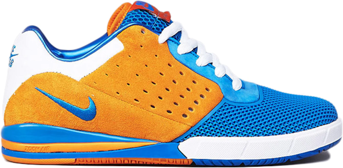 El principio sorpresa despensa Nike SB Zoom Tre A.D. Orange Blue Men's - 318236-841 - US