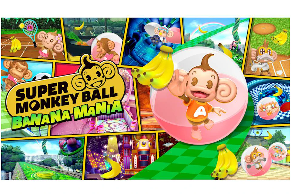SEGA Nintendo Switch Super Monkey Ball Banana Mania Anniversary Edition Video Game