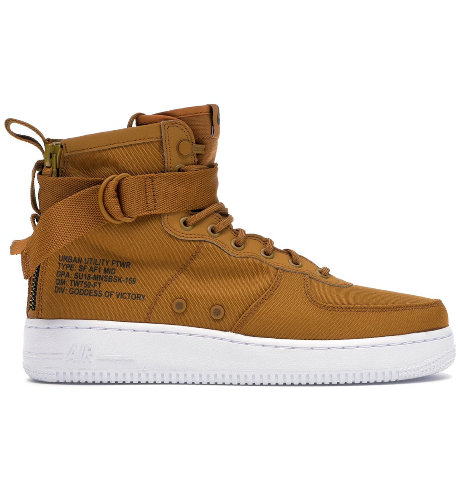 Nike sf air force 1 hot sale desert ochre