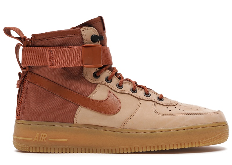 Nike SF Air Force 1 Mid Premium Praline Men s AA1129 200 US