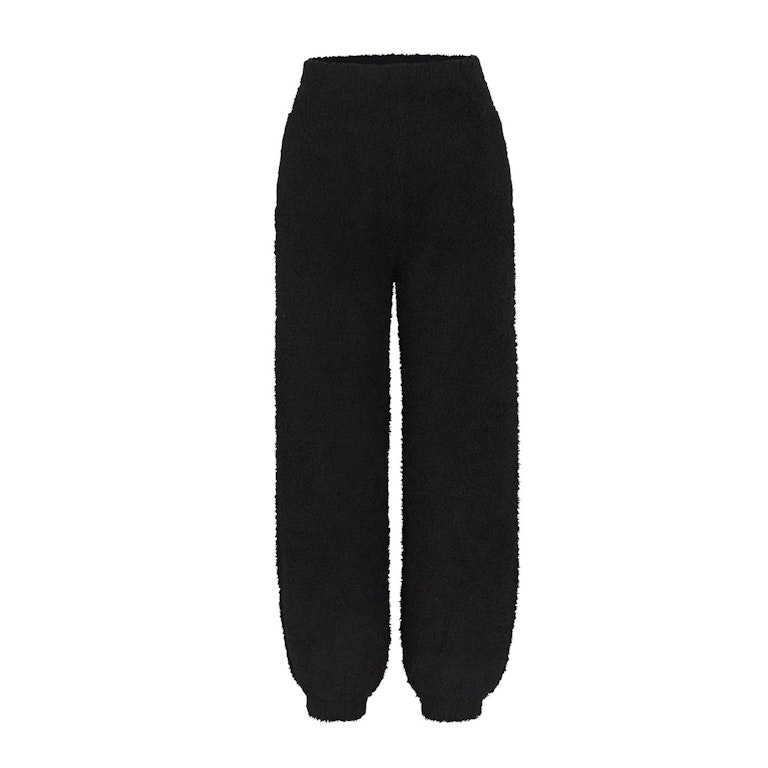 Pre-owned Skims Cozy Knit Jogger Onyx
