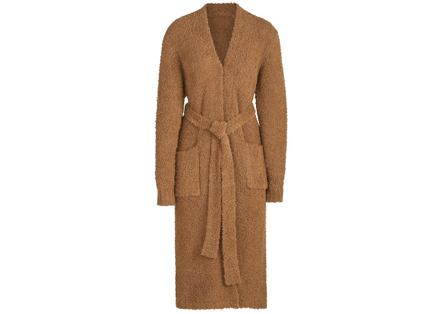 SKIMS Cozy Knit Robe Camel - US