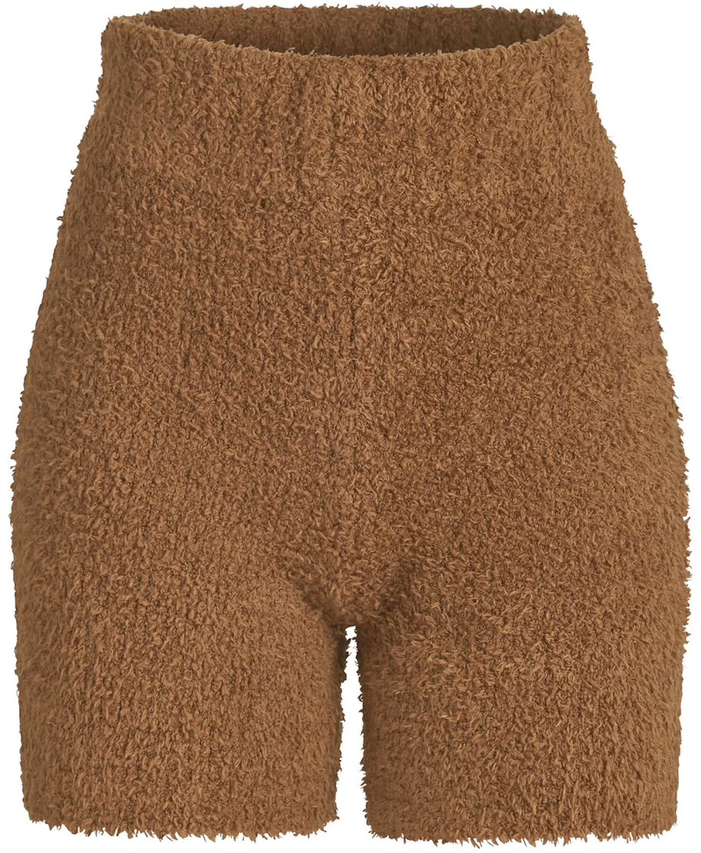 Skims cozy knit short Camel Size XXS/XS Used the - Depop