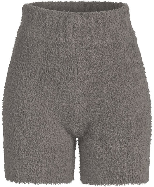 SKIMS Grey Cozy Knit Boy Shorts SKIMS