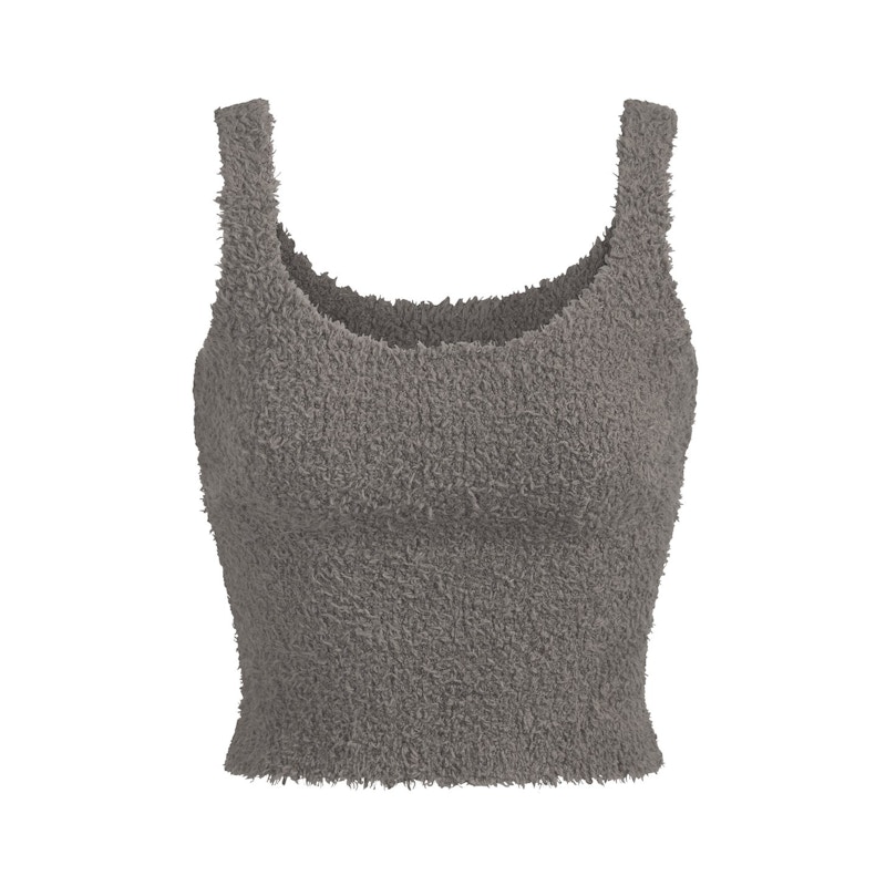 SKIMS Cozy Knit Tank Smoke - US