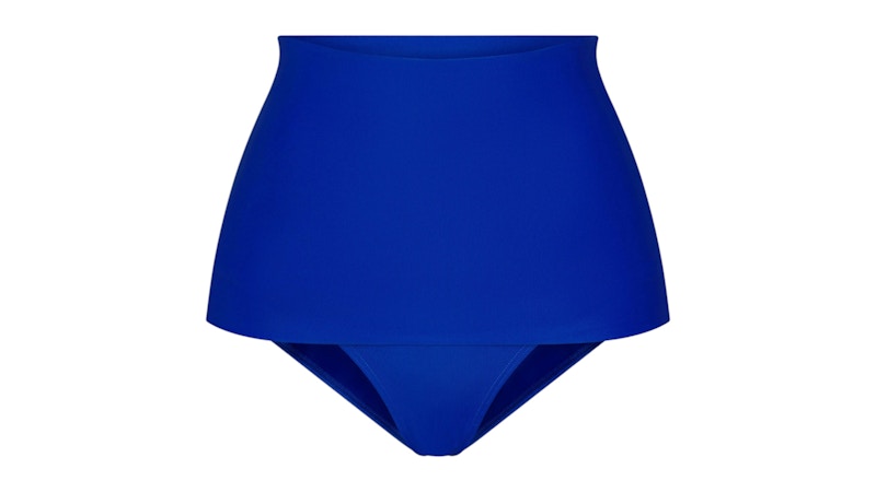 SKIMS Iconic Swim Convertible Bikini Bottom Cobalt
