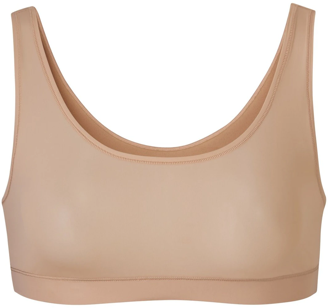 SKIMS Jelly Sheer Scoop Neck Bralette Clay - SS21 - US