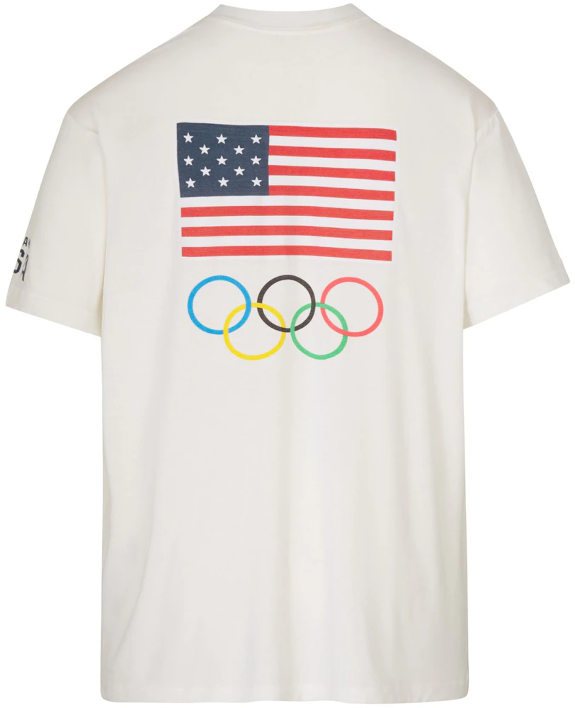 SKIMS Olympic Capsule Jersey T-Shirt White - SS21 - US