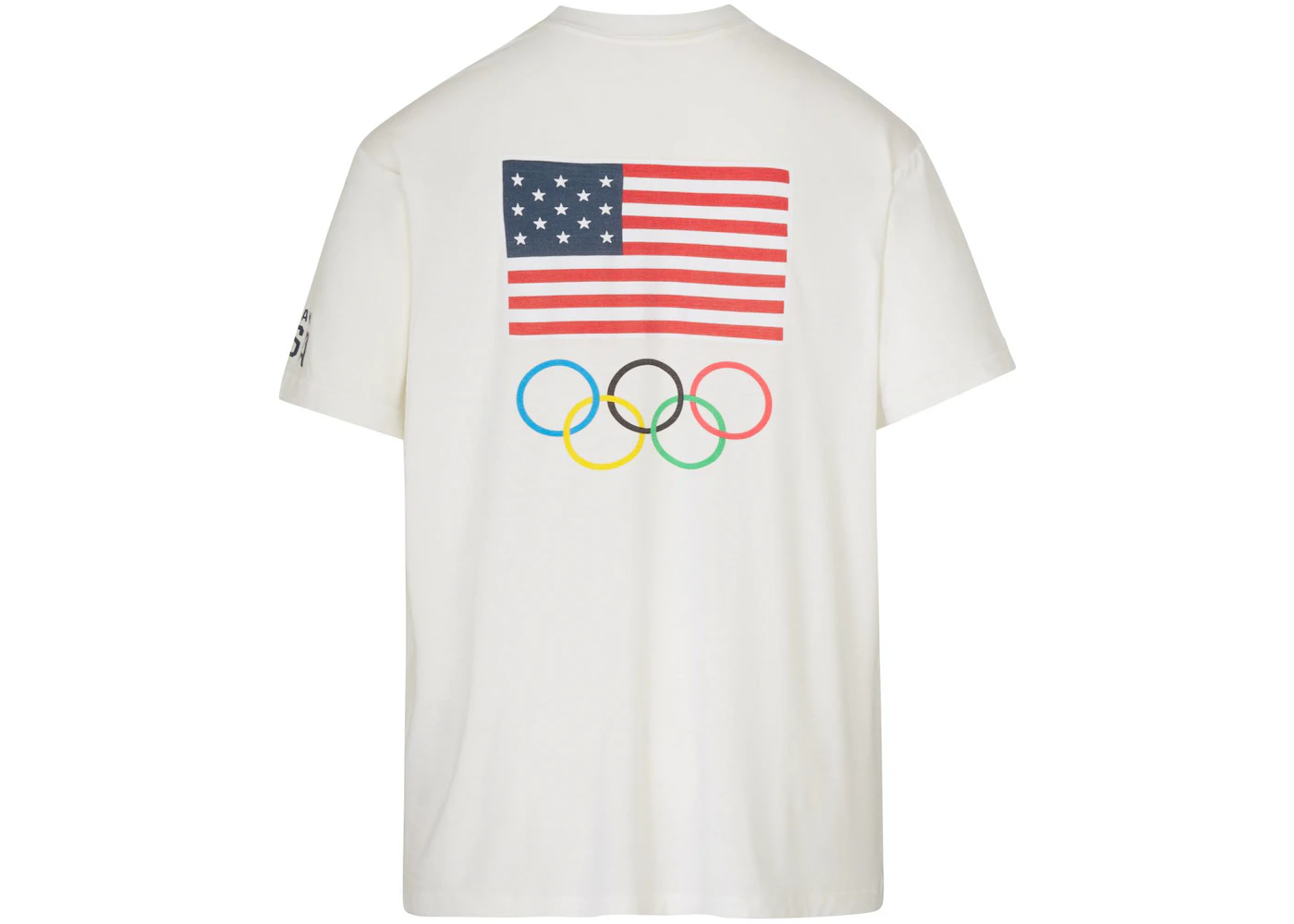SKIMS Olympic Capsule Jersey T-Shirt White - SS21 - US