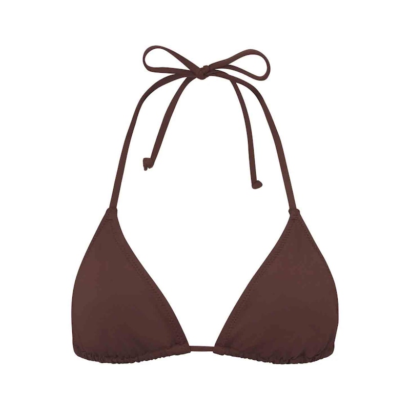 SKIMS Swim Triangle Top Cocoa