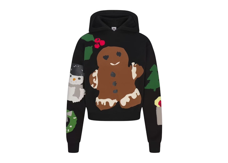 SKIMS x Cactus Plant Flea Market Cotton Fleece Hoodie Onyx