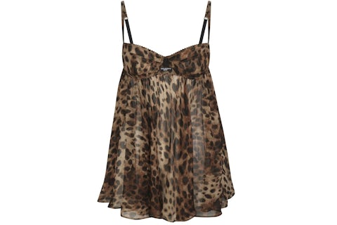 SKIMS x Dolce&Gabbana Skims Romance Babydoll Dress Leopard - FW24 - US SKIMS x Dolce&Gabbana Skims Romance Babydoll Dress Leopard - FW24 - US