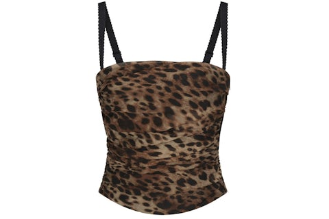 SKIMS x Dolce&Gabbana Skims Romance Corset Leopard FW24 US