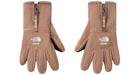 SKIMS x TNF Retro Denali Fleece Gloves Sienna